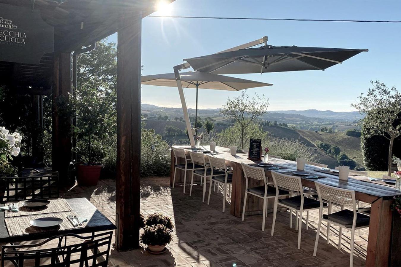 Bed And Breakfast La Vecchia Scuola Montefano Exterior foto